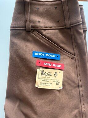 LIKE NEW Tailored Sportsman Mink Boot Sock Breeches - 24